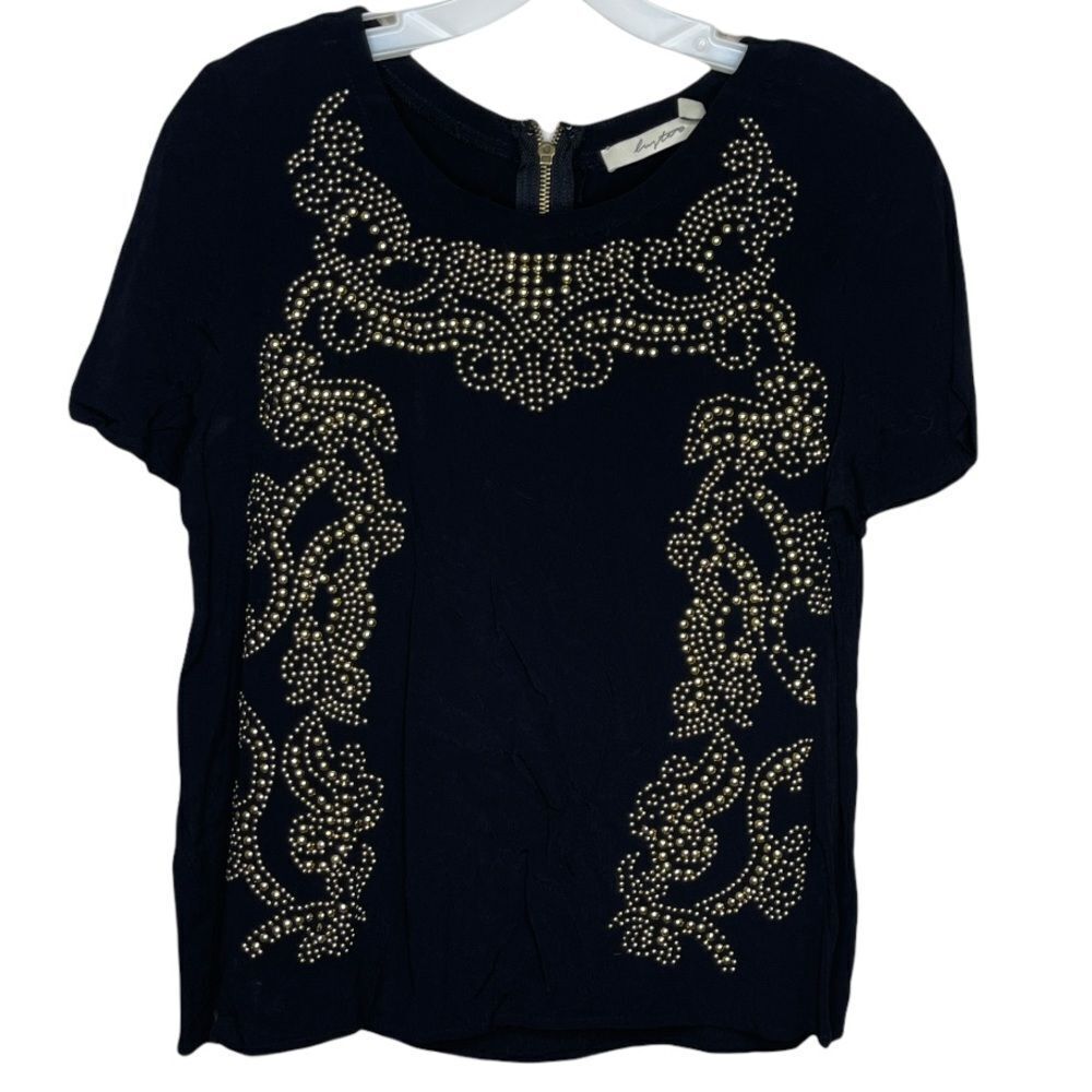 Vintage Luster Silk Blend Top